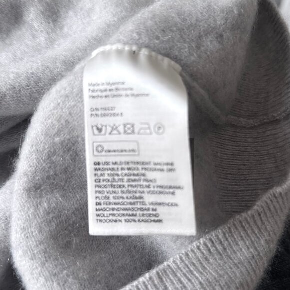 H&M 100% Cashmere Heather Grey Sweater - Picture 6 of 6